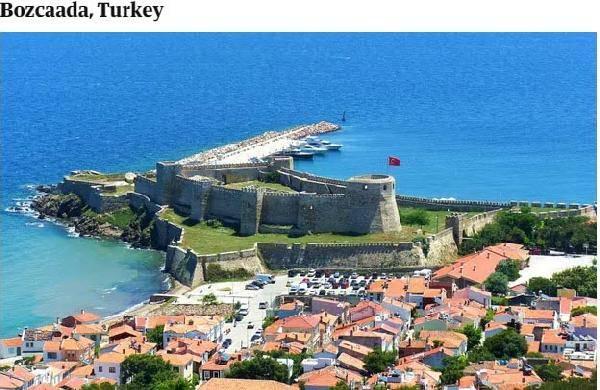 <p>Bozcaada gerçekten sorunları da olan bir yer ancak marka değeri her zaman çok yüksek. Bu marka değerini yakalamamız gerekiyor" dedi. The Guardian ilk sırada ise Fransa'dan Porquerolles Adası'na yer verdi.</p>