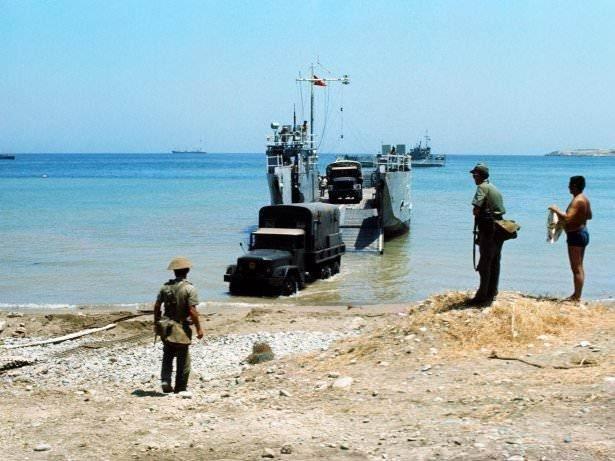 <p>Yavuz Plajına Çıkarılan Takviye Birlikleri</p> <p> </p> 
