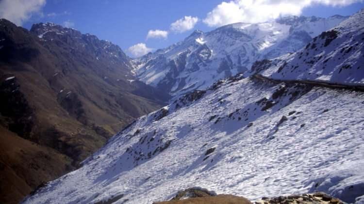 <p>Toubkal Dağı, Fas<br />
 </p>
