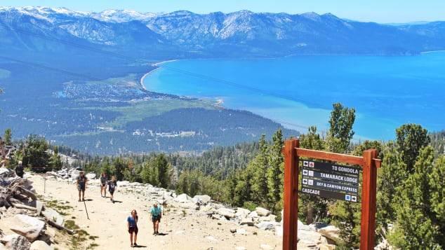 <p>Tahoe Rim Trail, Amerika Birleşik Devletleri<br />
 </p>
