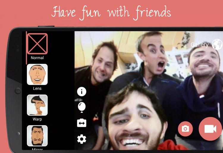 <p><strong>Funny Camera.</strong> Şimdiye kadar 500 binden fazla kişi tarafından telefona yüklendi.</p>
