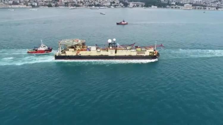 <p>Yılsonuna kadar boru serim işlemleri kara ve denizde tamamlanacak.</p>
