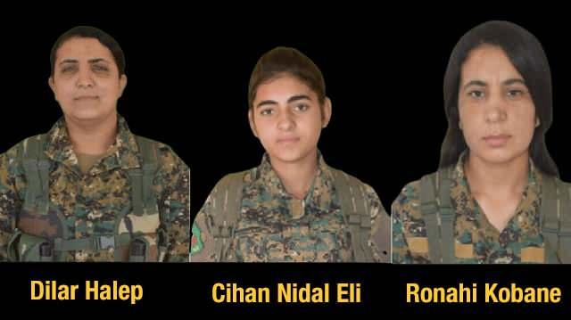 <p>Hurda yığınına dönen araçta bulunan YPJ/PKK'nın<strong> sözde Savunma Bürosu Eş Başkanı Ranya Henan ile korumaları ı 'Ronahi Kobani' kod adlı Rodin Abdulkadir Muhammed ve Cihan Nidal Ali </strong>öldürüldü.</p>