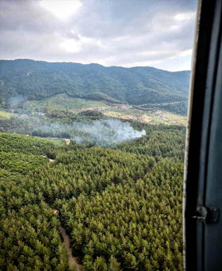 <p>Merkeze bağlı Yarpuz köyündeki ormanlık ve örtülük alanda henüz belirlenemeyen nedenle yangını çıktı.</p>
