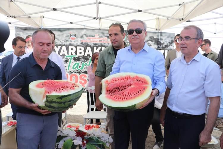<p><strong> "Yaklaşık 121 bin ton karpuz üretiyoruz"</strong></p>
<p>Diyarbakır'da sadece "Diyarbakır karpuzu" değil, diğer karpuz çeşitlerinin de üretildiğine işaret eden Su, "İlimiz genelinde yaklaşık 30 bin dekarda karpuz üretimi gerçekleştiriyoruz. Yaklaşık 121 bin ton karpuz üretiyoruz. Karpuz, bu anlamda üreticilerimiz için önemli bir gelir kaynağı. Diyarbakır karpuzunun daha çok sembolik değeri var. Aynı zamanda bunlar ata tohumundan üretilen karpuzlarımız. Bunun devamı için tedbirler alıyoruz. Hem Bakanlığımız hem Valilik hem de Büyükşehir Belediyesi olarak üreticilerimize destekler sağlıyoruz." dedi.</p>