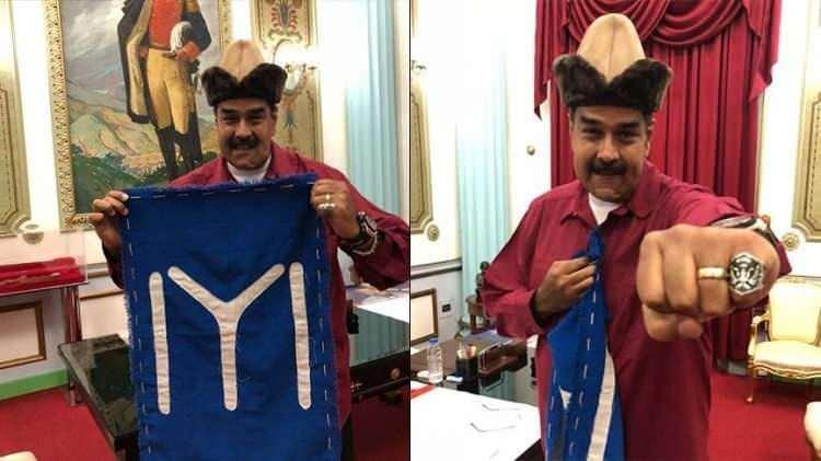 <p><span style="color:#000000"><strong>Daha önce "Diriliş Ertuğrul" dizisine övgüler yağdıran Maduro'nun "Kuruluş Osman" sevgisi sosyal medya hesabından yaptığı kılıçlı ve börk şapkalı paylaşımlarla da dikkat çekmişti. </strong></span></p>
