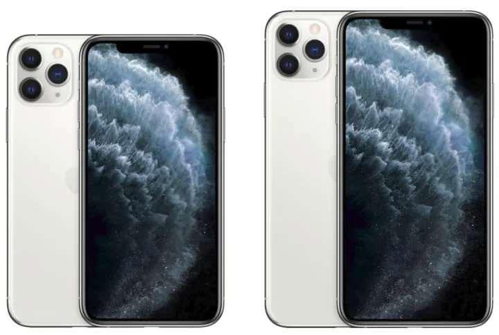 <p><strong>iPhone 11 Pro ve 11 Pro Max (2019)</strong></p>
<p>iPhone serisi 2019 yılından itibaren ilk defa Pro lakabını aldı: iPhone 11 Pro ve 11 Pro Max. Esasında XS ve XS Max’in devamı olan modellere ultra geniş açılı çekimler için üçüncü bir kamera eklenmiş, 18W hızlı şarj cihazı, Lightning’ten USB-C dönüştürücü telefonun kutusuna eklenmişti. Arka tarafında yine cam yüzey yer alıyordu fakat farklı olarak camın tasarımı için mat bir görünüm tercih edilmişti.</p>