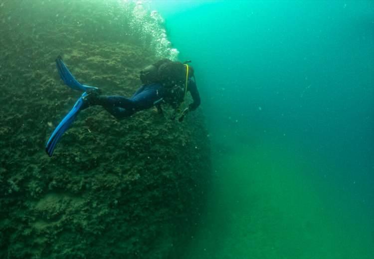 <p>Çeşitli deniz canlılarına da ev sahipliği yapan bölgenin dip yapısı, aynı zamanda doğal resif görevi görüyor.</p>

<p> </p>
