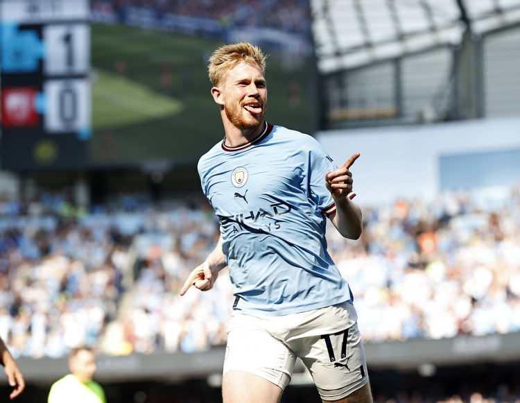 <p>4- Kevin De Bruyne, 91 – Manchester City</p>
