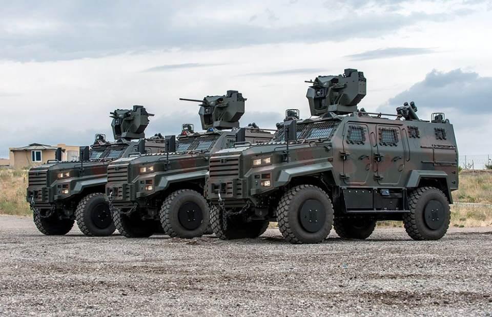 <p>Ejder Yalçın 4x4'ün üzerinde Samsun Yurt Savunmanın iştiraki Unirobotics'e ait 30 milimetre top sistemine yer verildi.</p>

<p> </p>
