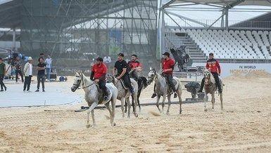 <p>Dünya Etnospor Konfederasyonu tarafından bu yıl 4. kez düzenlenecek Dünya Göçebe Oyunları, bugün Bursa'nın İznik ilçesinde başladı.</p>
