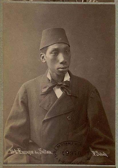 <p>1870<br />
Osmanlı'da bir harem ağası</p>
