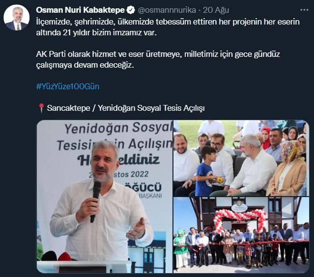 <p>Geçmiş dönemde görev yapan arkadaşlarının tecrübelerinin kendileri için çok değerli olduğunu belirten Kabaktepe, sözlerini şöyle tamamladı;</p>