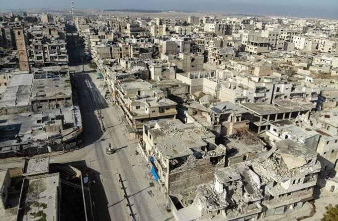 <p>2020'de Esed rejimi güçleri, Rusya'nın hava desteğiyle İdlib'in güneydoğusunda ele geçirdiği Maarratünnuman ilçesini hayalet kente çevirmişti. </p>

<p> </p>
