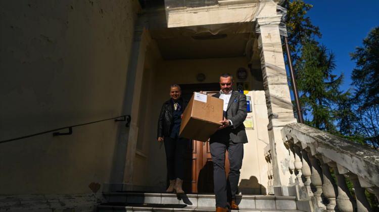 <p>Polonya'nın Milanowek kentinde, nükleer felaketlerde kullanılabilmesi amaçlanan ilaçların dağıtımı için hazırlıklar yapıldı.</p>
<p> </p>