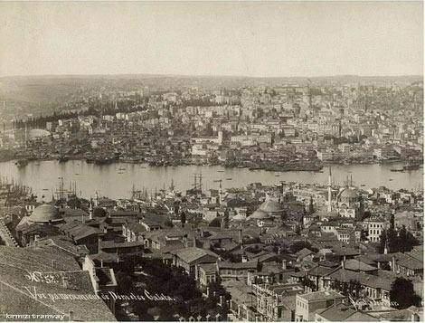 <p> Galata Kulesi'nden Bakış - 1890</p>
<p> </p>