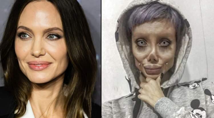 <p><span style="color:#800000"><strong>Angelina Jolie'ye benzemek için defalarca bıçak altına yattığını belirten İranlı Sahar Tabar, yıllar sonra yaptığı açıklamayla</strong></span><span style="color:#4B0082"><strong> "Yok artık"</strong></span><span style="color:#800000"><strong> dedirtti. Zombi geline benzetilen Tabar, bir TV kanalında hiç estetik yaptırmadığını iddia etti. İşte tüm detaylar...</strong></span></p>
