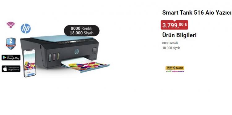 <p>Haftanın dikkat çekenleri arasında; HP Smart Tank Yazıcı, Huawei Watch GT2 Akıllı Saat, Buharlı Kırışık Giderici Ütü, Heifer Saç Kurutma Makinesi, 3+1 Basamak Profil Merdiven, Kumtel Mikrodalga Fırın, 10" Manyetik Yazı Tahtası, Naturalove Desenli Bambu Çamaşır Sepeti yer alıyor. </p>
