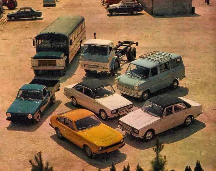 <p>Kadıköy otosan fabrika bahçesi. İstanbul 1973</p>