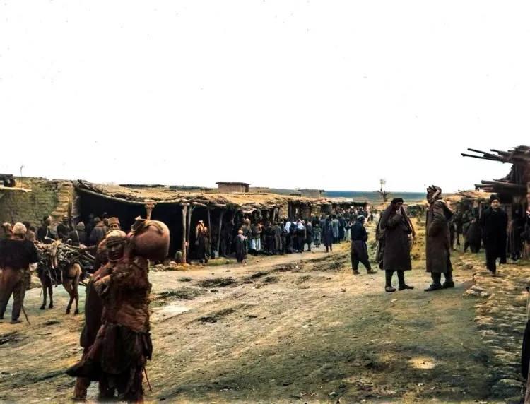 <p>Nusaybin merkez. Mardin 1918</p>
