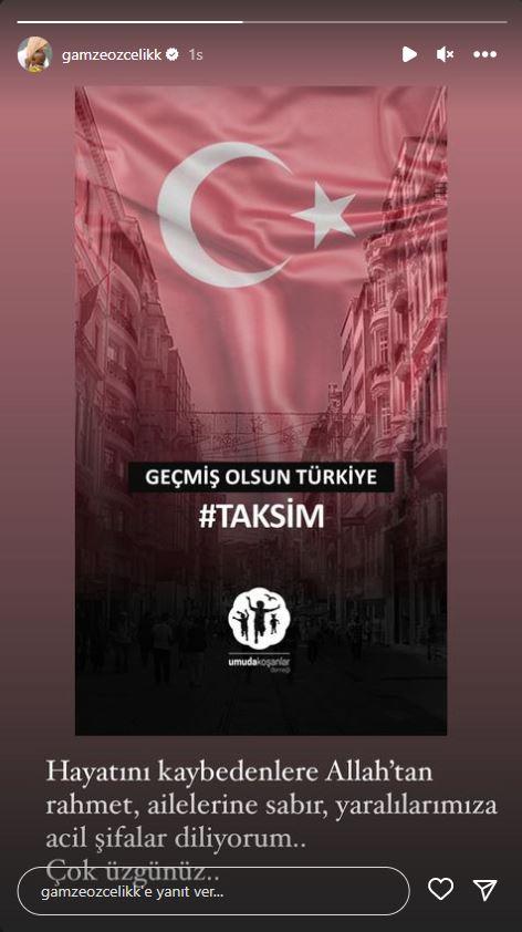 <p><span style="color:#B22222"><strong>GAMZE ÖZÇELİK</strong></span></p>
