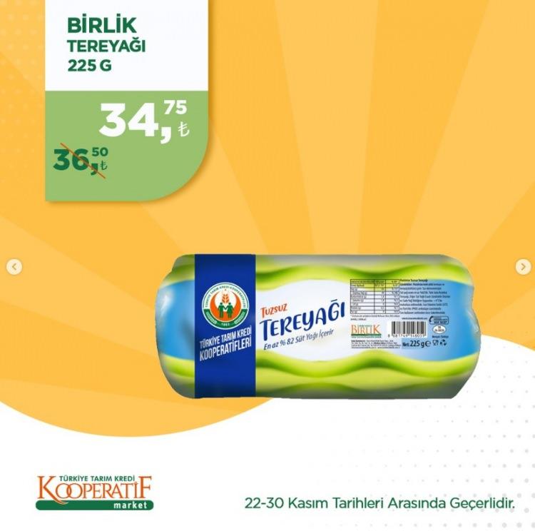 <p>Birlik terayağı 225 gr: 34,75 TL</p>
