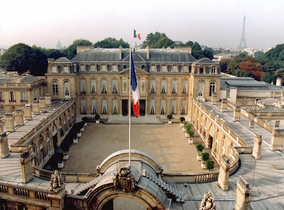 <p>Elysee Sarayı</p>
