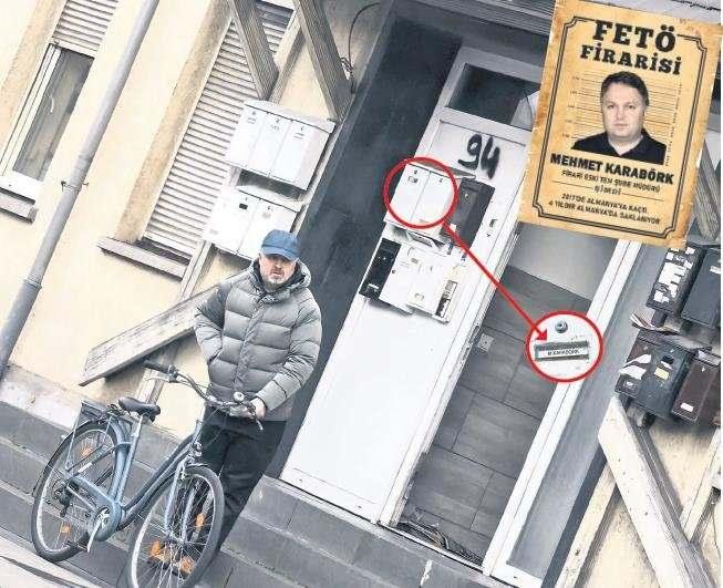 <p>Kamudan ihraç olan Avukat eşi Vahide Bayram Karabörk'le Bredowstrabe 10 35576 Wetzlar'da 'Muhammed Bayram' adıyla saklanan Karabörk, İstanbul'da kebapçılık yapan bir işadamının Almanya'daki inşaatında şantiye şefi olarak çalıştığı dönemdeki görüntüleri, dolandırılan bir vatandaş tarafından gizlice çekilip sosyal medya hesaplarına yansıtılmıştı. Sosyal medya hesaplarında deşifre olan Karabörk; daha sonra eşi Vahide Bayram'la boşandığını öne sürerek evini ayırdı. Karabörk'ün amacı hem yeni adresini gizlemek hem de Alman devletinin verdiği binlerce euro'luk yardımı dolandırmak maksadıyla kendi ve eşi adına iki ayrı kanaldan almaktı.</p>