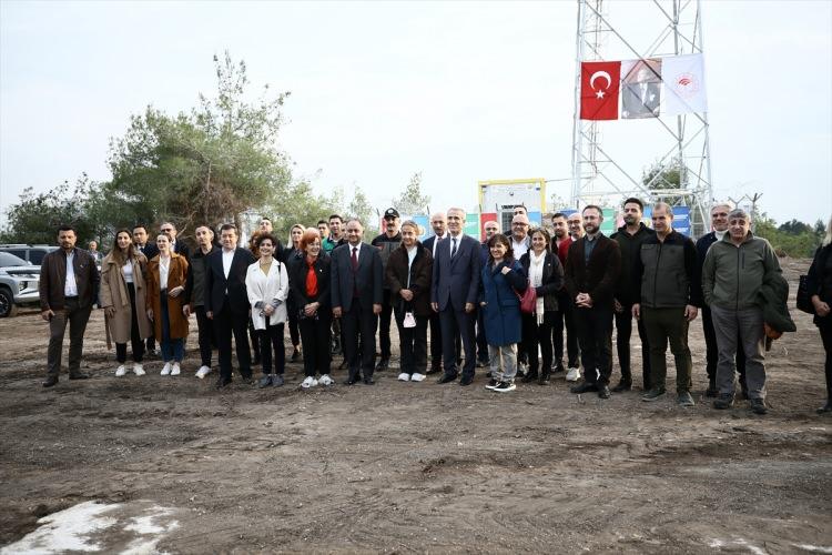 <p>"Ormanın Gözleri Projesi" kapsamında yapılan kuleyle 5 bin hektar ormanlık alan kesintisiz gözlemlenebilecek.</p>
