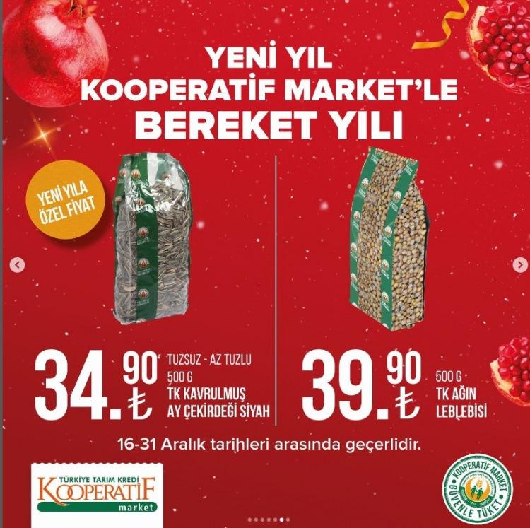 <p>İNDİRİM/ TK KAVRULMUŞ AY ÇEKİRDEĞİ 500GR: 34,90 TL<br />
<br />
TK AĞIN LEBLEBİSİ 500GR: 39,90 TL</p>
