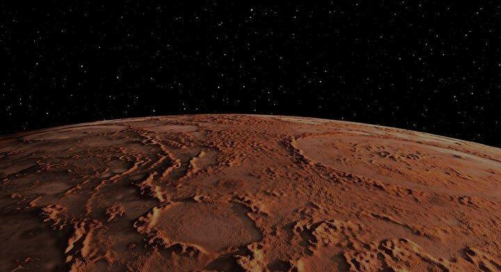 <p>Şimdiye kadar Mars'ta kaydedilen en güçlü deprem olmasının yanı sıra, kızıl gezegeni 10 saat boyunca sallayan en uzun depremdi.</p>
