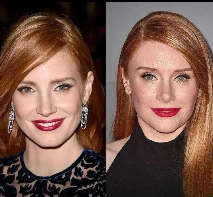 <p><span style="color:#B22222"><strong>JESSICA CHASTAIN - BRYCE DALLAS HOWARD</strong></span></p>
