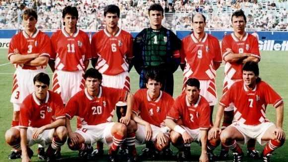 <p>1994 Dünya Kupası | Bulgaristan<br />
<br />
Bulgaristan ABD'de düzenlenen 94 Dünya Kupası'nda yarı finale kadar yükselerek İtalya'ya 2-1 mağlup oldu.</p>