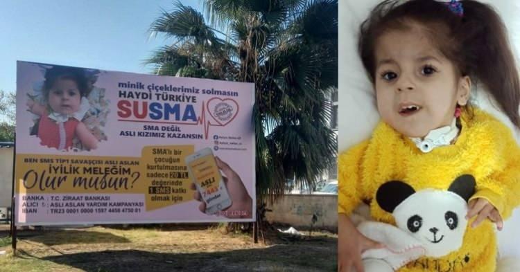 <p>Adana'nın Ceyhan ilçesinin CHP'li Belediye Başkanı Hülya Erdem, 4 yaşındaki SMA Tip 1 hastası Aslı Aslan'ın ailesinin Valilik onayıyla astırdığı yardım afişini kaldırtıp, yerine kendisinin fotoğraflarının yer aldığı yeni yıl kutlama afişlerini astırdı.</p>
