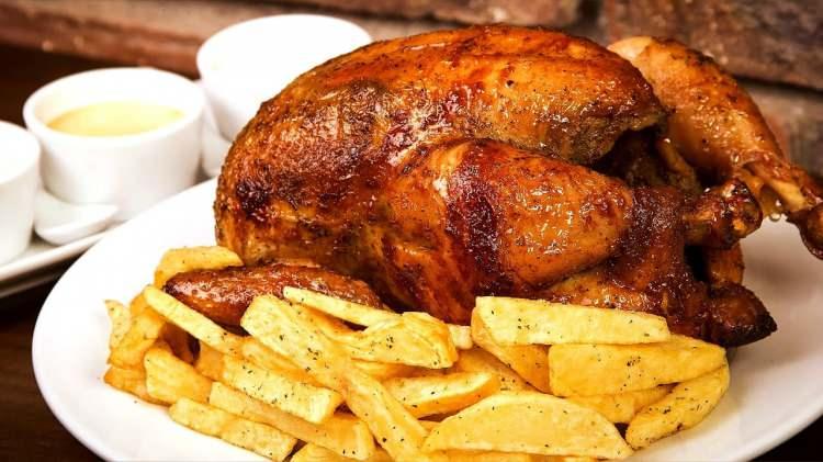 <p><strong>10. PERU - POLLO A LA BRASA</strong></p>

<p><strong>Peru'nun geleneksel tavuk yemeklerinden birisi olan Pollo a la brasa'nın özelliği tavuğun dışının çıtır içinin ise sulu olmasıdır.</strong></p>

