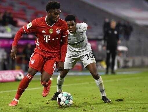 <p>63 - ALPHONSO DAVIES</p>

<p>Takımı: Bayern Münih</p>

<p>Ülkesi: Kanada</p>
