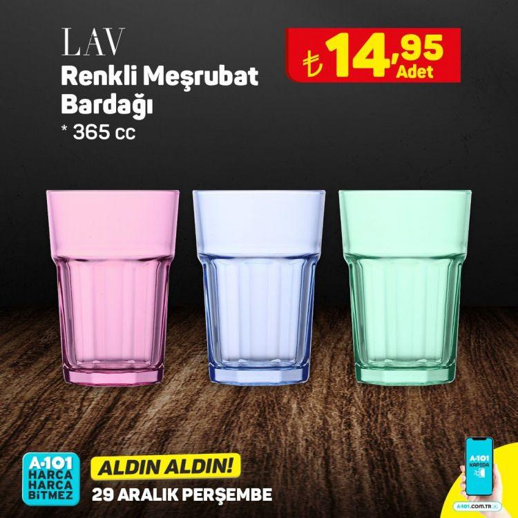 <ul style="color: rgb(0, 0, 0); font-family: sans-serif;">
	<li>LAV Renkli Meşrubat Bardağı 14,95 TL</li>
	<li>Borcam Çok Amaçlı Kase 3000 cc 69,95 TL</li>
	<li>Desenli Matara Çeşitleri 750 cc 29,95 TL</li>
</ul>
