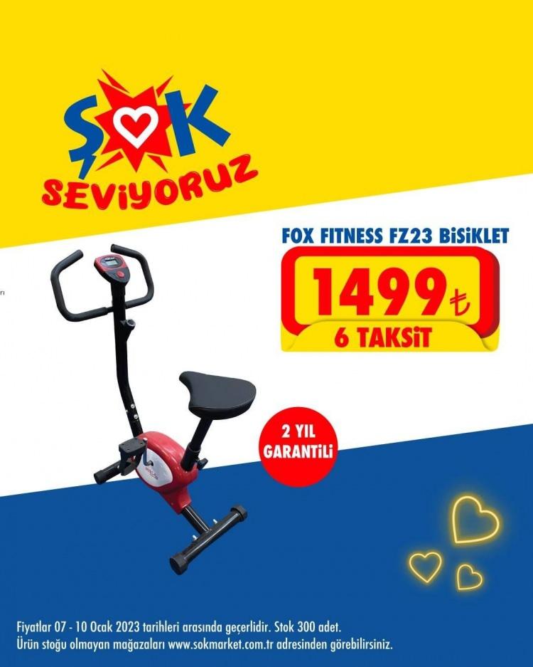 <p>Fox Fitness 850U Dikey Bisiklet 2799 TL,</p>

<p>Fox Fitness R50 Kürek 2499 TL,</p>
