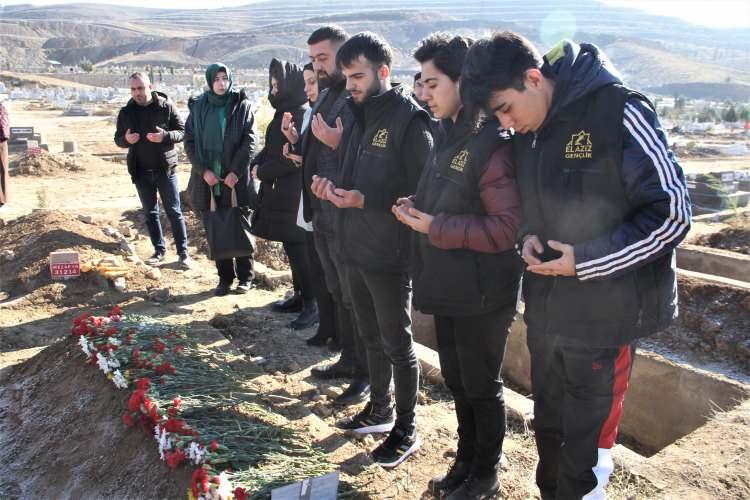 <p><strong>MEZARINA KARANFİL BIRAKILARAK KUR'AN-I KERİM OKUNDU</strong></p>
<p> </p>
<p>Elaziz Kültür Eğitim ve Yardımlaşma Derneği, kimsesizler mezarlığına defnedilen Zühal G.'nin mezarlığını ziyaret etti.</p>