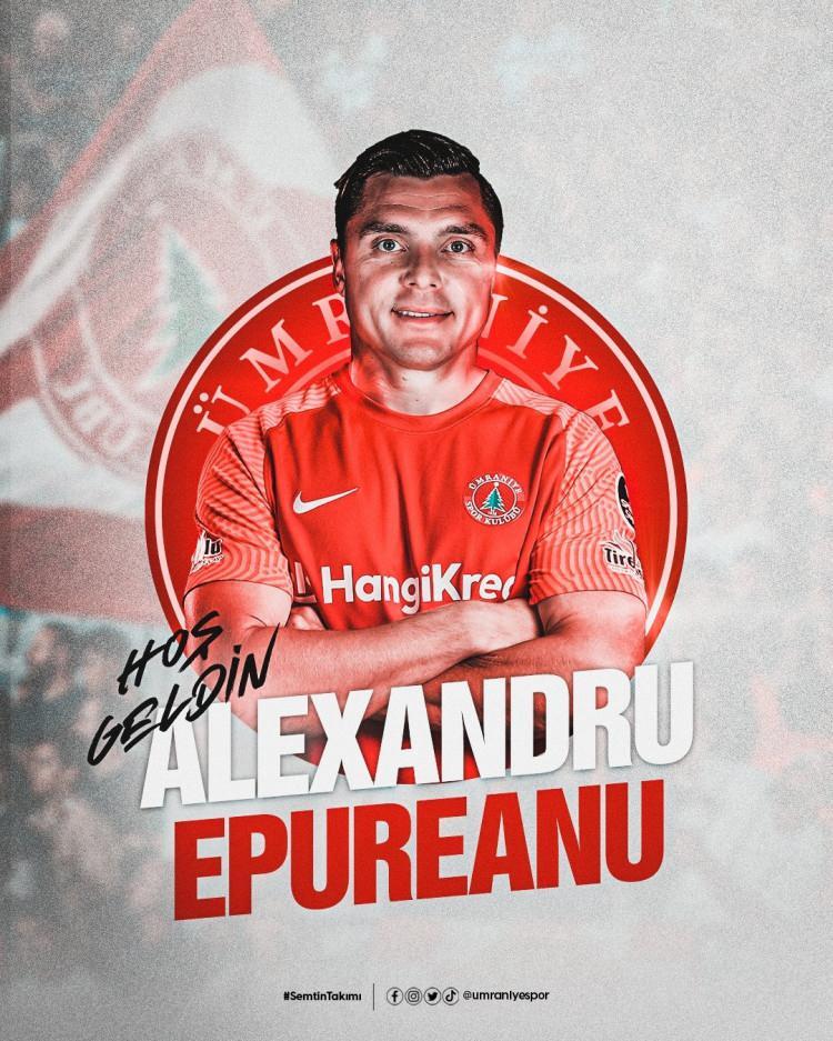 <p>Epureanu / Defans<br />
<br />
M. Başakşehir >>> Ümraniyespor<br />
<br />
Transfer / Bedelsiz</p>