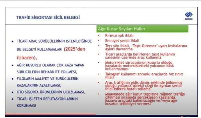 <p>5-6 ve 7. basamaklar iyi sürücüleri temsil ediyor.</p>

<p> </p>

<p>8. basamaktakiler ise çok iyi sürücüler oluyor.</p>
