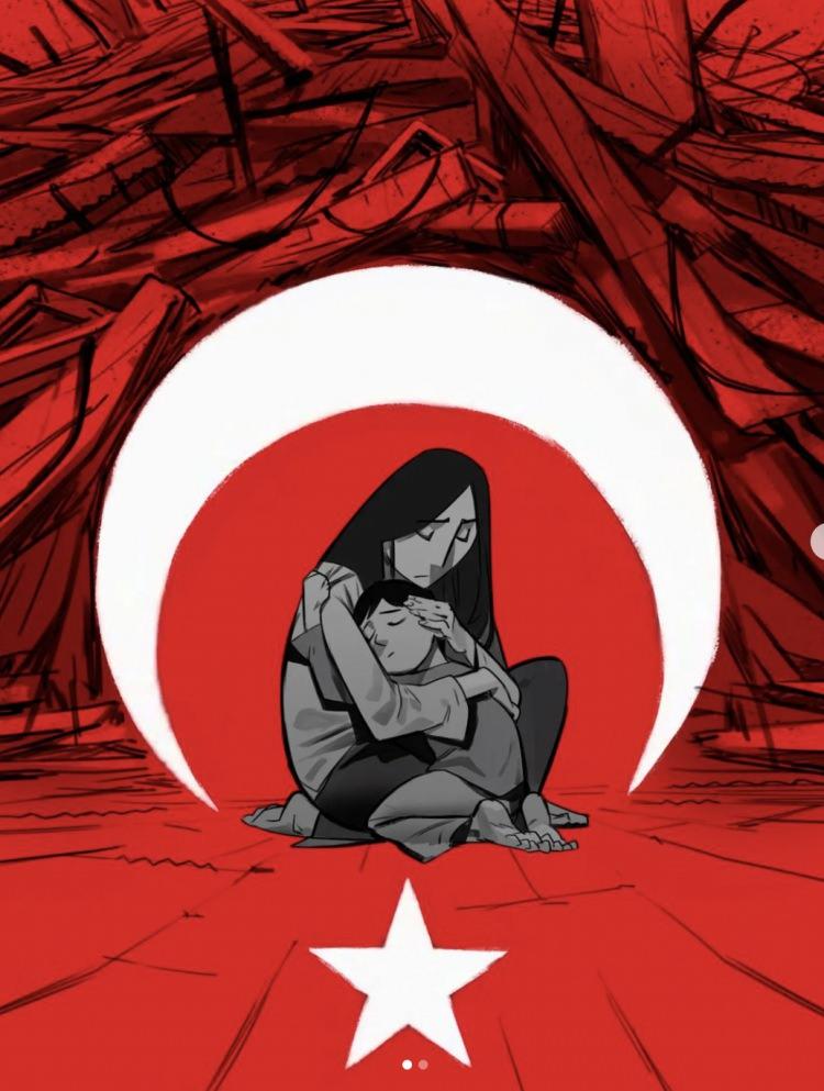 <p>Dünyanın farklı ülkelerinden birçok sanatçı, Kahramanmaraş merkezli depremin ardından, sosyal medya hesaplarında, depremden etkilenenler için yaptıkları çizimleri paylaştı</p>
