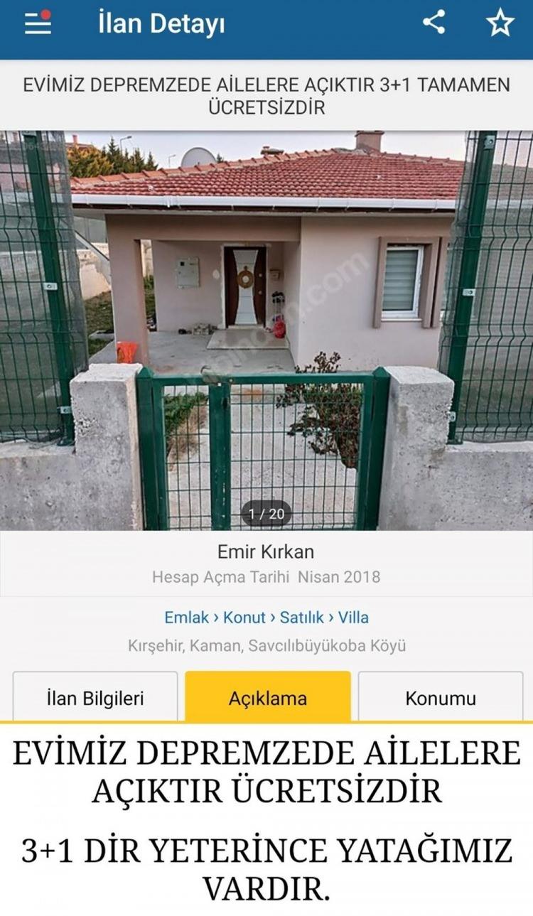 <p>Kalabalık cümleler yazmak istemiyorum. Sizin için hazırladık. Ailelerimiz çocuk, yaşlı olsun lütfen. Problemlerini aşana kadar elimizden geleni yapmaya hazırız. İki aile rahat kalabilir" gibi sözlerle eşyalı olarak evi hazırladıklarını belirtiyor.</p>