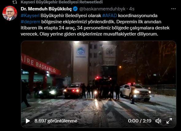 <p><strong>KAYSERİ BÜYÜKŞEHİR BELEDİYESİ</strong></p>

