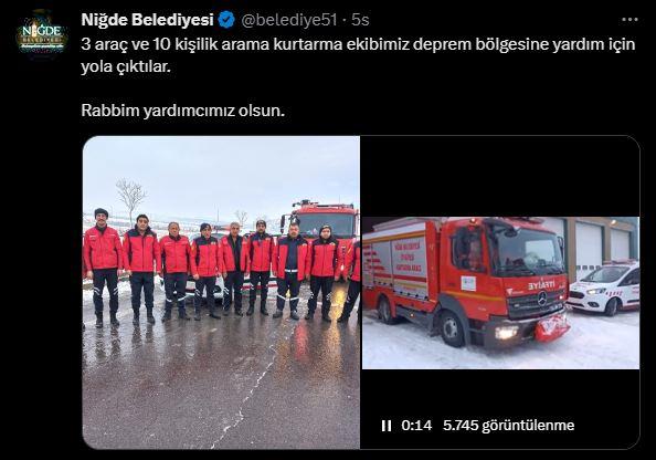 <p><strong>NİĞDE BELEDİYESİ</strong></p>
