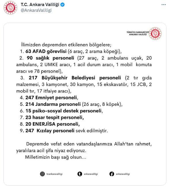 <p><strong>ANKARA VALİLİĞİ</strong></p>
