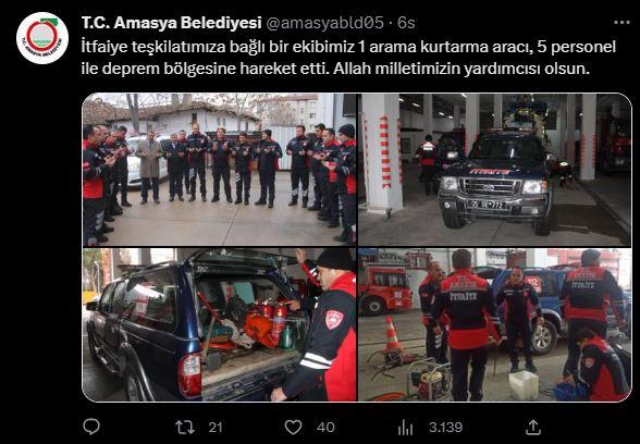 <p><strong>AMASYA BELEDİYESİ</strong></p>
