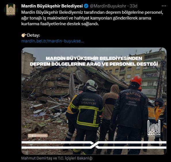 <p><strong>MARDİN B&Uuml;Y&Uuml;KŞEHİR BELEDİYESİ</strong></p>
