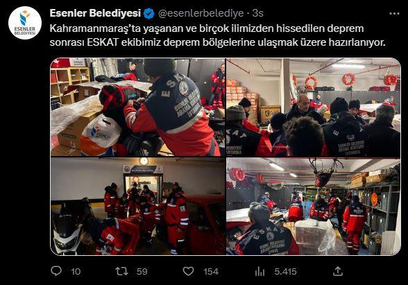 <p><strong>ESENLER BELEDİYESİ</strong></p>
