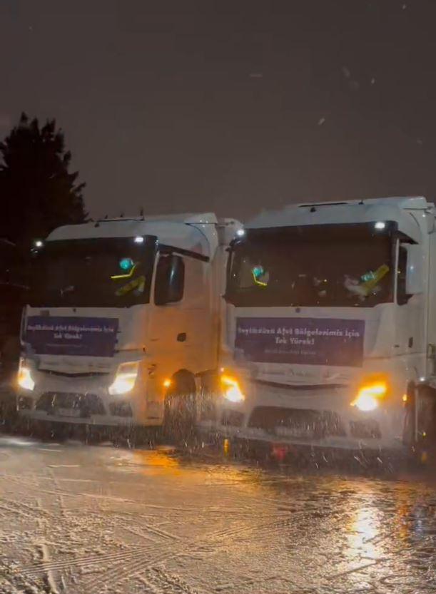 <p><strong>BEYLİKDÜZÜ BELEDİYESİ</strong></p>

<p>​Beylikdüzü Belediyesinin 24 kişilik arama kurtarma ekibi bölgeye sevk edilirken, 15 kişilik ikinci ekip ile belediye tarafından hazırlanan 150 çadır ve temel ihtiyaç malzemelerinden oluşan yardım tırı bölgeye hareket için son hazırlıklarını yapıyor.</p>
